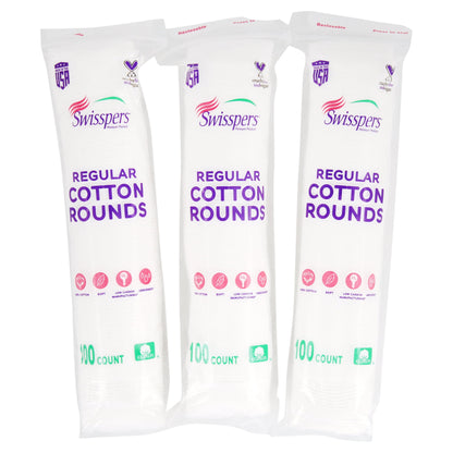 100% Cotton Rounds Value Pack, 300 Count