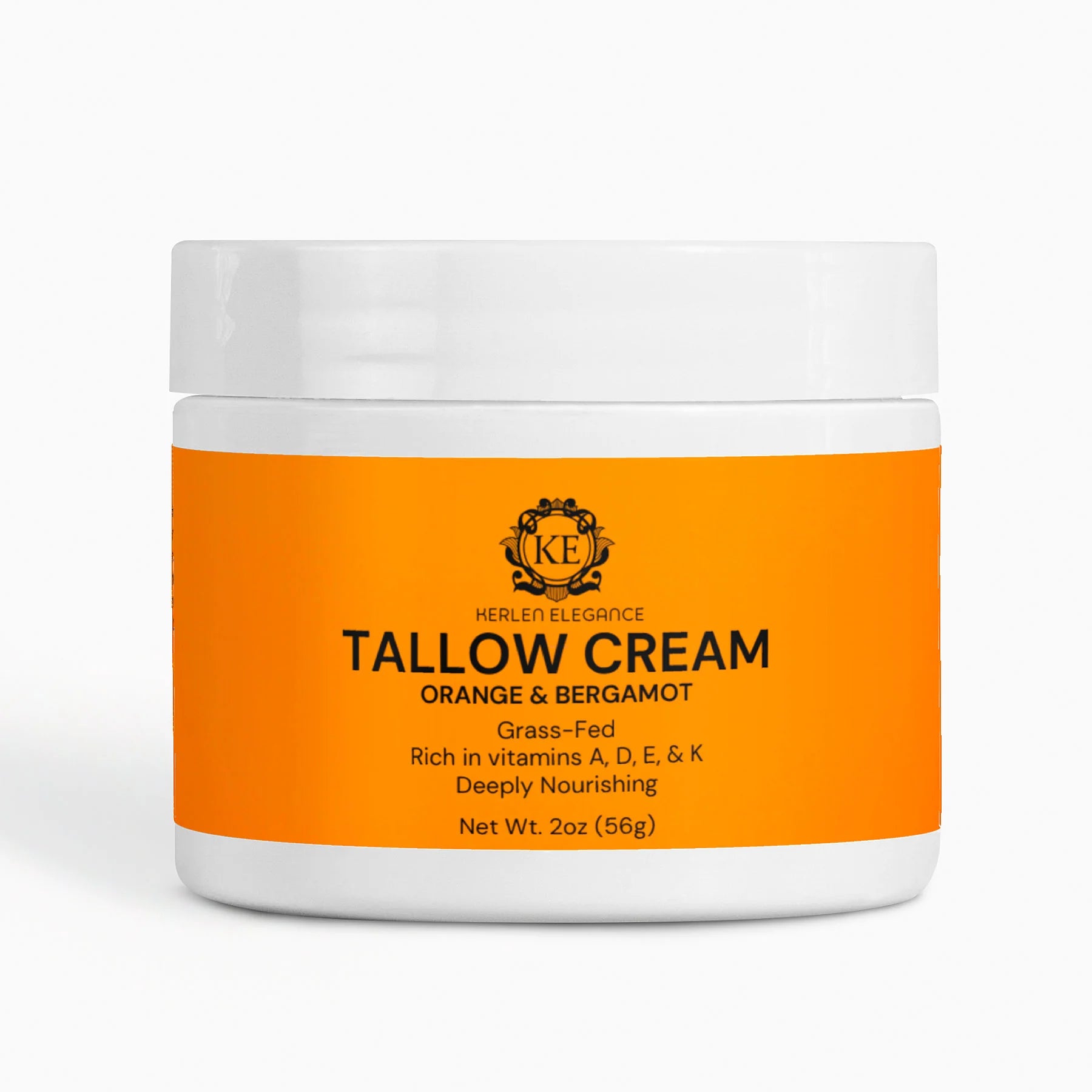 Tallow Cream Orange & Bergamot