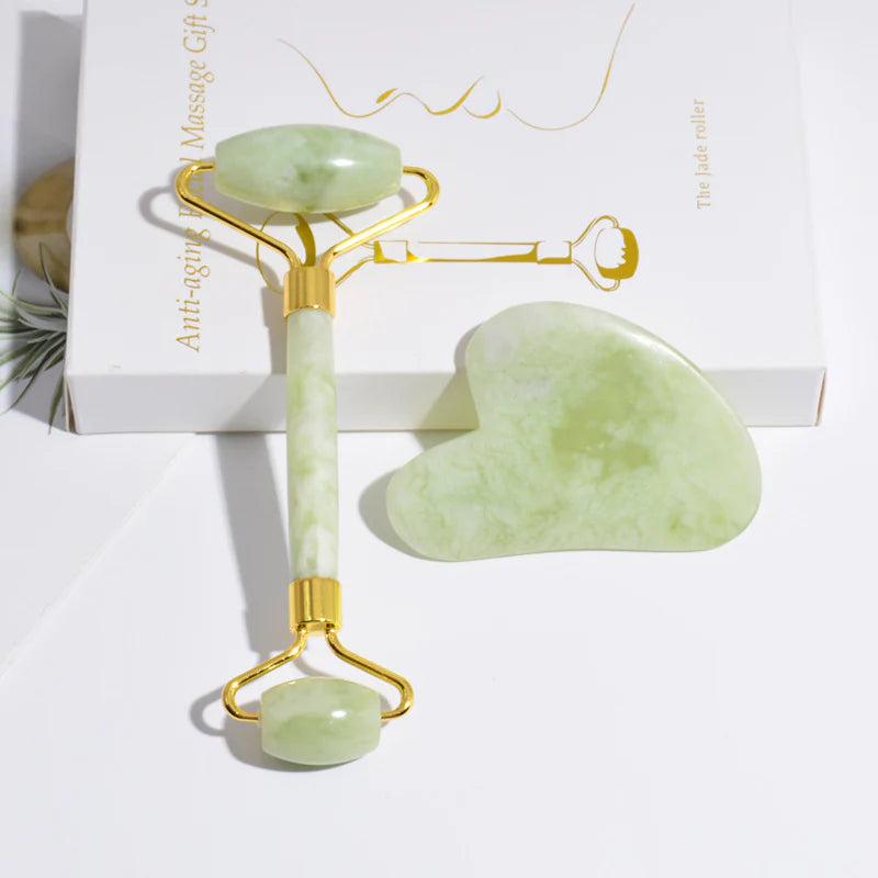 Jade Roller & Gua Sha Gift Box